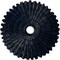 Ekena Millwork Eryn Ceiling Medallion (Fits Canopies up to 4"), 24 3/4"OD x 3 1/4"ID x 1 7/8"P, Midnight Dream CM24ENMDF - alternate 1